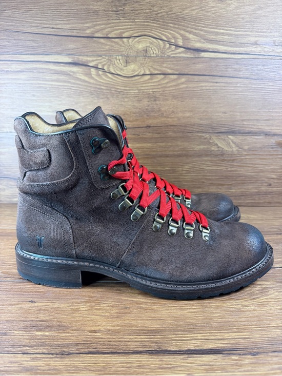 FRYE Other - Frye Rogan Alpine Hiker Leather Boots Mens Size 11.5 Lace Up Shoes